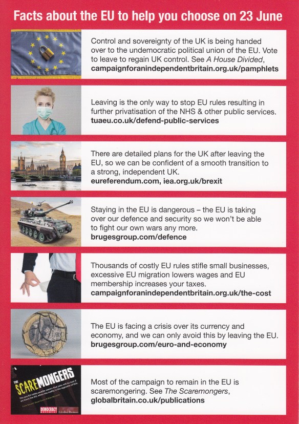 Some facts about EU to aid in Referendum choice