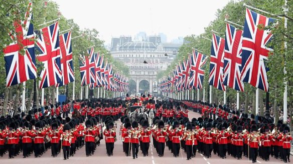 March post-Trooping the Colour 2016