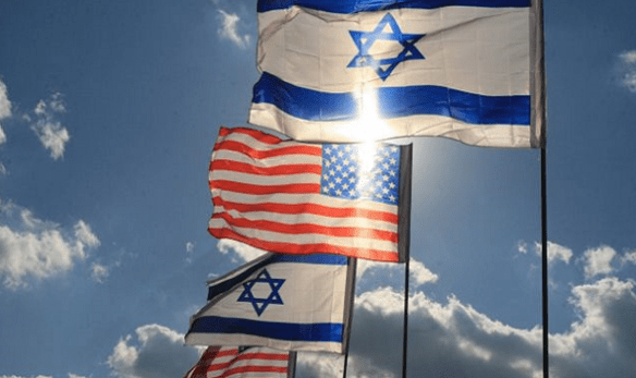 us-israel-flags